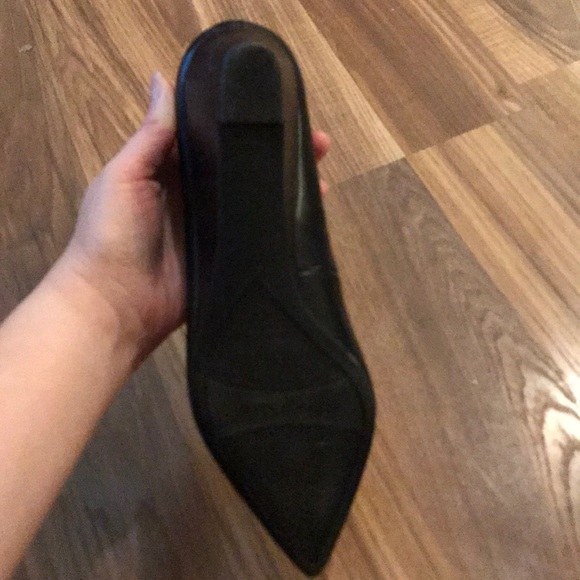 Franco Sarto black leather wedges - Picture 6 of 8